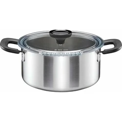 Τηγάνι Fiskars 5L pot stainless steel with a lid Functional Form