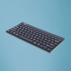 Πληκτρολόγιο Ασύρματο R-Go Tools R-Go Compact Break, QWERTY (US), Black