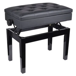 Σκαμπό Πιάνου V-Tone BENCH 2 BK piano bench with storage