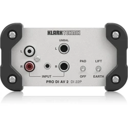 DI-Box Klark Teknik DI 22P passive stereo