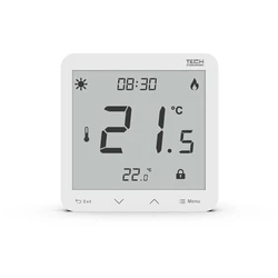 Θερμοστάτης Wired two-state flush room thermostat White ST-297z v3 Tech controllers