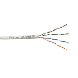 Καλώδιο Δικτύου Emiter Net UTP (U/UTP) Cat.5e 350MHz, Wire, Standard, Grey