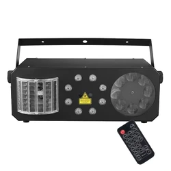 Φωτορυθμικά Light4me PARTY III V2 multi-effect LED derby gobo wa