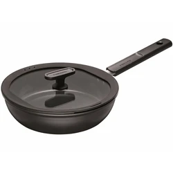 Τηγάνι Fiskars Chef's pan 26cm (2.8 L) with a non-stick coating and a Hard Face lid