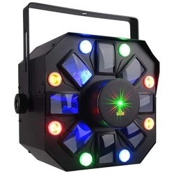 Φωτορυθμικά Light4me OCTALED disco light effect RGBWA flower