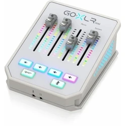 Κονσόλα Ήχου TC Helicon GO XLR Mini-WH Mixer / sampler do streamingu White