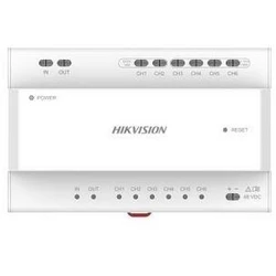 Σετ Θυροτηλεόρασης Hikvision Intercom DS-KIS704EY-AFW2/Aluminium