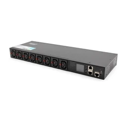 Πολύπριζο Listwa SMART PDU 1U IEC320 C20 16A/250V 8x C13, 16A