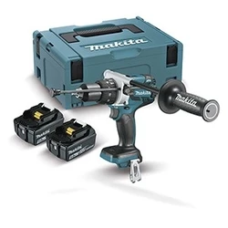 Δραπανοκατσάβιδο Makita DHP458RTJ drill 2000RPM Black, Blue