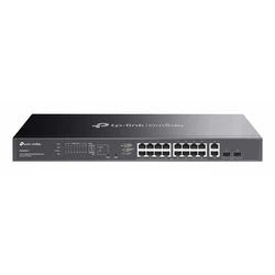 Network Switch TP-Link Omada ES220GMP Managed L2 Gigabit (10/100/1000) (PoE) Black
