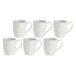 Κούπες Set of 6 mugs 110 ml Porcellana Lunia
