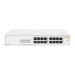 Network Switch HP Aruba Instant On 1430 16G Unmanaged L2 Gigabit (10/100/1000) 1U White