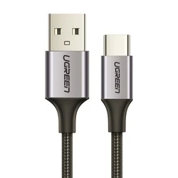Καλώδιο USB Ugreen USB-A/USB-C QC 3.0 3A 2m US288 (grey)