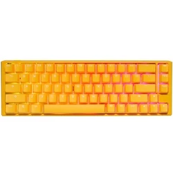 Πληκτρολόγιο Gaming Ducky One 3 Yellow SF USB QWERTY US English