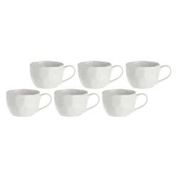 Πιάτα Set of 6 breakfast mugs Lunia 420 ml