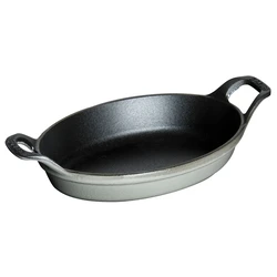 Πυρίμαχο Σκεύος Staub Oval Mini Baking & Casserole Dish - 250 ml, Graphite