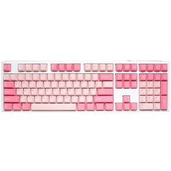 Πληκτρολόγιο Gaming Ducky One 3 Gossamer Pink USB US English Pink, White