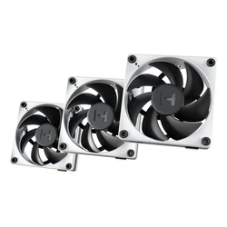 Case Fan 12cm Hyte THICC FP12 Computer Black, White 3 pc(s)