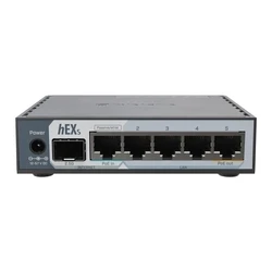 Network Switch Mikrotik E60IUGS wired Router Gigabit Black