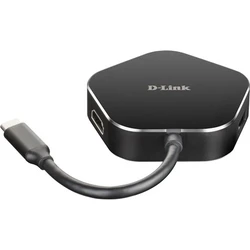 Docking Station D-Link 4-in-1 USB-C Hub with HDMI and Power Delivery