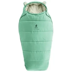 Sleeping Bag Deuter Little Star children's (95–130 cm) – spearmint/bone