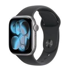 Smartwatch Apple Watch Series 11 GPS 42mm Space Grey Aluminium with Black Sport - M/L
