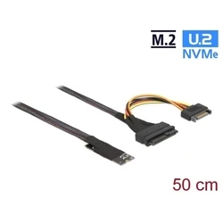 Αντάπτορας Delock M.2 Keym to U.2 SFF-8639 NVMe with 50cm cable