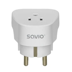 Αντάπτορας Πρίζας Savio AP-01 Travel US socket – EU plug