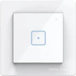 Διακόπτης Τοίχου Wired single-pole switch white FS-01M Tech Controllers