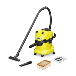 Ηλεκτρική Σκούπα Karcher WD 4 V-20/5/22 20L Drum Dry&wet 1000W Bagless