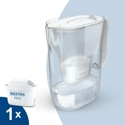Κανάτα με Φίλτρο Brita Style Essential+1 Maxtra Pro PP (White)