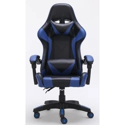 Καρέκλα Gaming Topeshop FOTEL REMUS Blue office/computer Padded backrest
