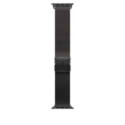 Λουράκι Apple 49mm Black Titanium Milanese Loop - Small