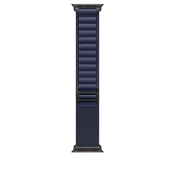 Λουράκι Wearable Apple 49mm Navy Alpine Loop - Small - Black Titanium Finish