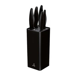 Μαχαίρια Smile SNS-6 6-piece block knife set Black