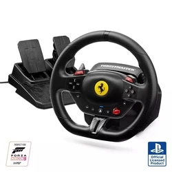 Τιμονιέρα Thrustmaster T98-P FERRARI 296 GTB Black + Pedals Analogue / Digital PC, PlayStation 4/5