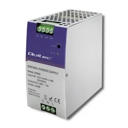 Τροφοδοτικό Ράγας Qoltec 50999 DIN Power supply / 240W / 48V / 5A