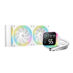 Υδρόψυξη Επεξεργαστή Deepcool LQ240 WH water cooling