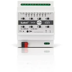 Χρονικό Ράγας Satel KNX-SA24 smart home actuator DIN rail-mounted 8 channels