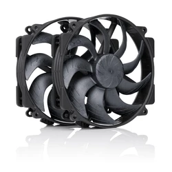 Case Fan Noctua NF-A14x25r G2 PWM Sx2-PP chromax.Black - dual set, Black
