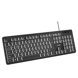 Gaming Πληκτρολόγιο Savio KB-04 Home/Office USB QWERTY UK International Black