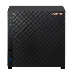 NAS Asustor AS1204T Realtek RTD1619B 1GB DDR4 0TB ADM Black