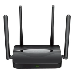 Router Mercusys MR25BE wireless Gigabit Ethernet Dual-band (2.4 GHz / 5 GHz) Black