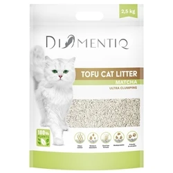 Άμμος Γάτας Diamentiq Tofu Matcha Ultra clumping - plant-based litter - 2.5 kg