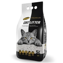 Άμμος Γάτας Hilton Bentonite with activated carbon White - cat litter - 5 l