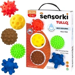 Βρεφικό Παιχνίδι Sensory balls without holes Tullo 5 pcs