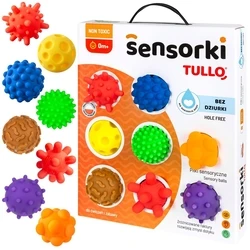 Βρεφικό Παιχνίδι Sensory balls without holes Tullo 8 pcs