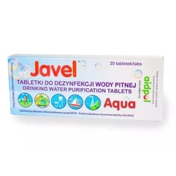 Είδη Επιβίωσης Javel Aqua water disinfection tablets, 20 pcs