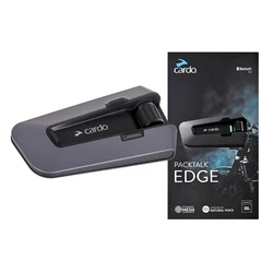 Ενδοεπικοινωνία Μηχανής Cardo PT200001 motorcycle intercom 2 channels 1600 m Black