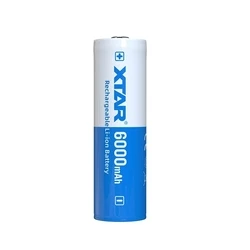 Επαναφορτιζόμενες Μπαταρίες Xtar 21700 3.6V Li-ion 6000mAh with protection